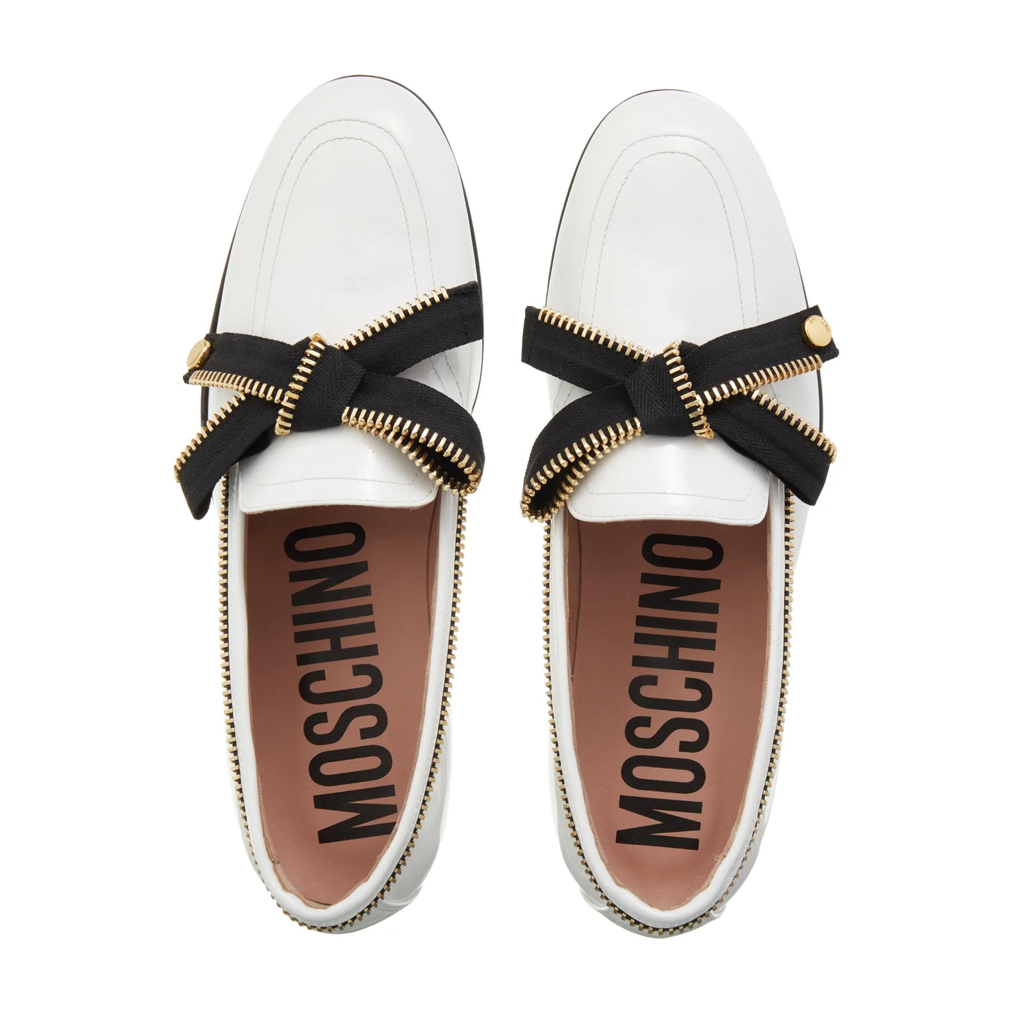 Thumbnail - Moschino Loafer - Bow Zip - Gr. 39 (EU) - in Weiß - für Damen