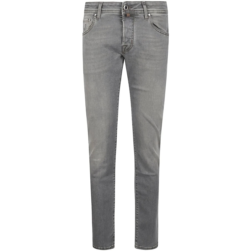 Jacob Cohen Slim-Fit-Jeans 5 Pockets Super Slim Fit Nick Slim Jeans Grey grau