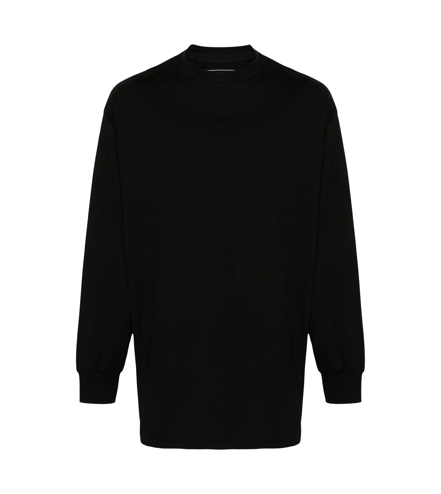 Y-3 - Longsleeve mit Logo-Print - Größe M - schwarz