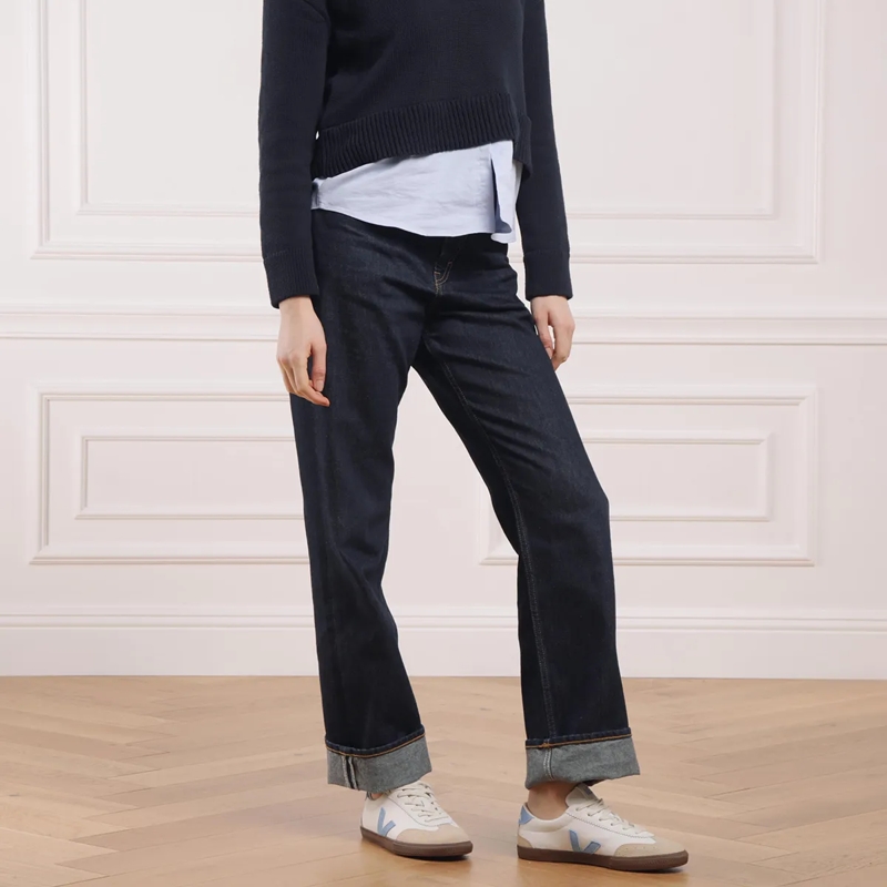 Veja Low-Top-Sneaker Volley White Aqua Bark(Image 2)