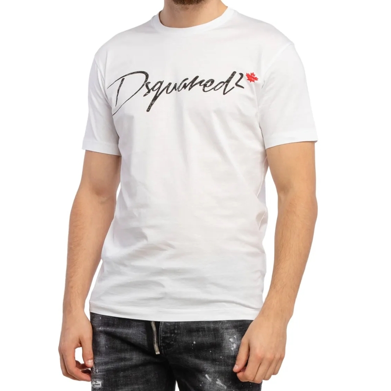Dsquared2 T-Shirt Dsquared2 Men's Short-Sleeved T-Shirt White