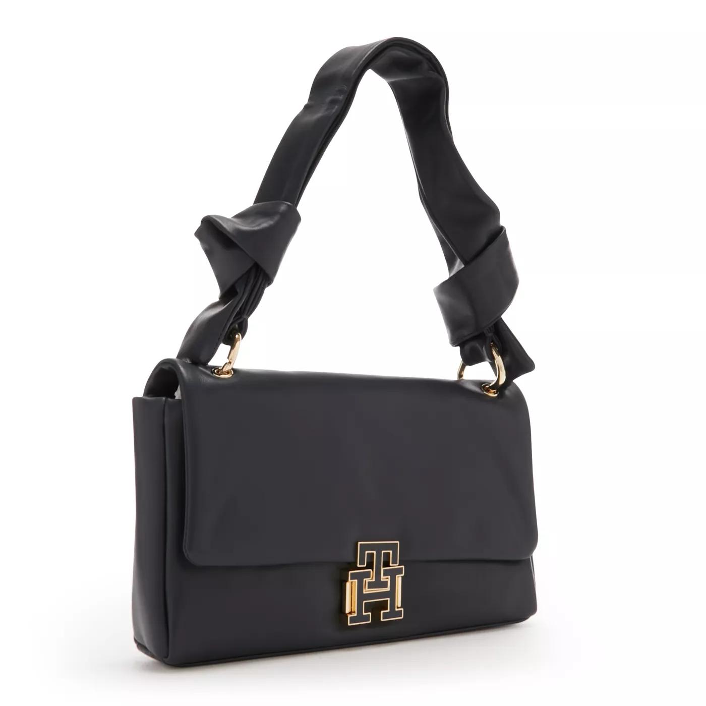 Tommy Hilfiger Crossbody bags Pushlock Handtasche in zwart