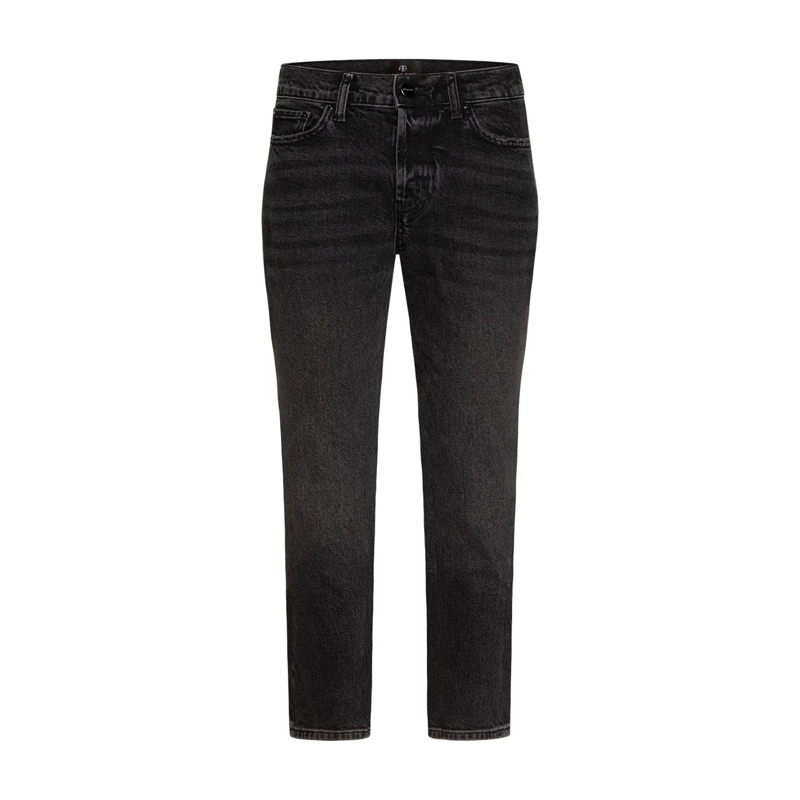 Anine Bing Jeans Relaxed Skinny Jeans Schwarz