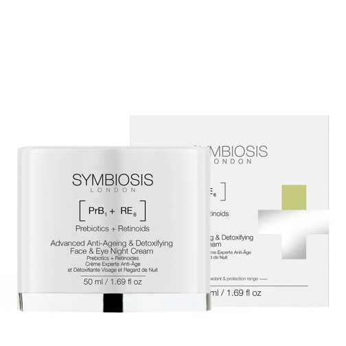 Symbiosis London [Prebiotics + Retinoids] - Advanced Anti-ageing & Detoxifying Face & Eye Night Cream Nachtcreme