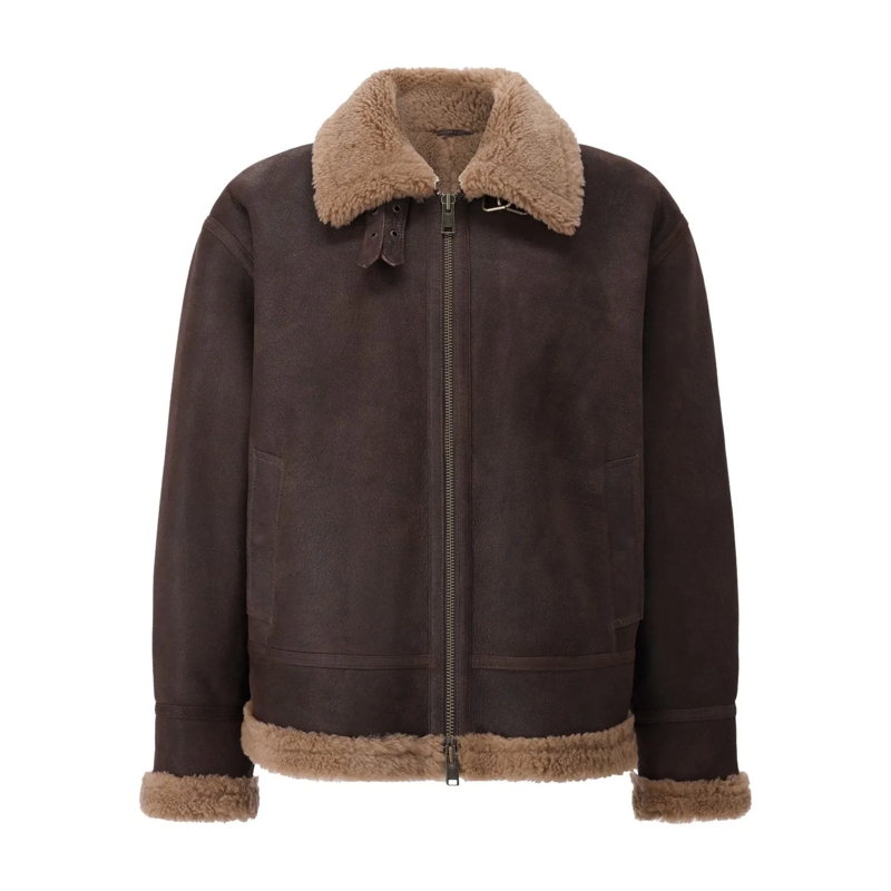 Arma Blazer Jacke Sano aus Veloursleder Braun