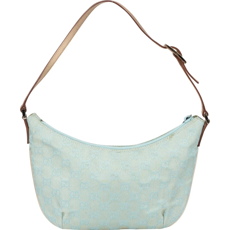 Gucci Schultertasche Gucci GG Monogram Shoulder Bag blau