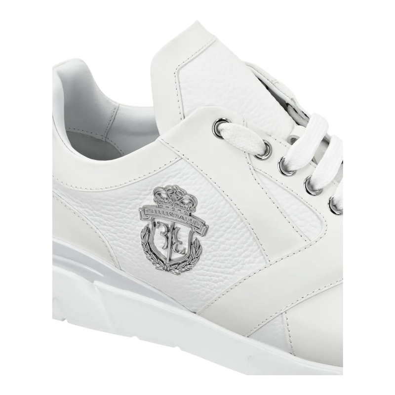 BILLIONAIRE Low-Top-Sneaker Läufer Crest weiss(Image 4)
