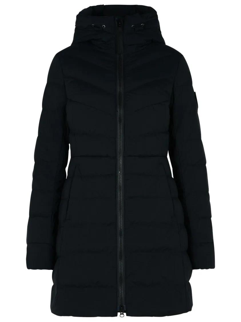 Canada Goose - %27Claire%27 Long Black Polyamide Blend Down Jacket - Größe S - schwarz