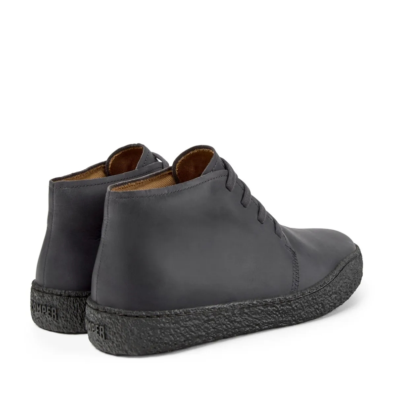 Camper Schnürstiefel - Zeitgenössisches Schuhwerk- Zertifikat der Leat mittel-grau(Image 3)