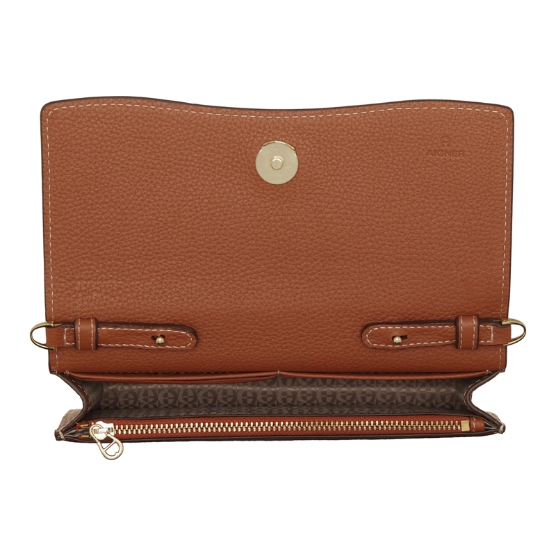 AIGNER Geldbörse Wallet on Chain Cognac Brown(Image 5)