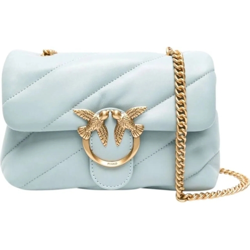 Pinko Sac à bandoulière love puff mini lightblue blau