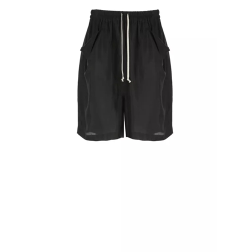 Rick Owens Shorts With Drawstrings Black 