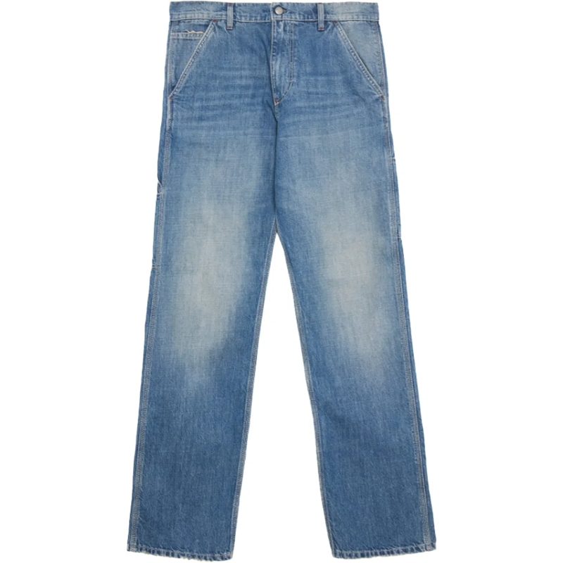 ROY ROGER'S  Trousers Denim blau