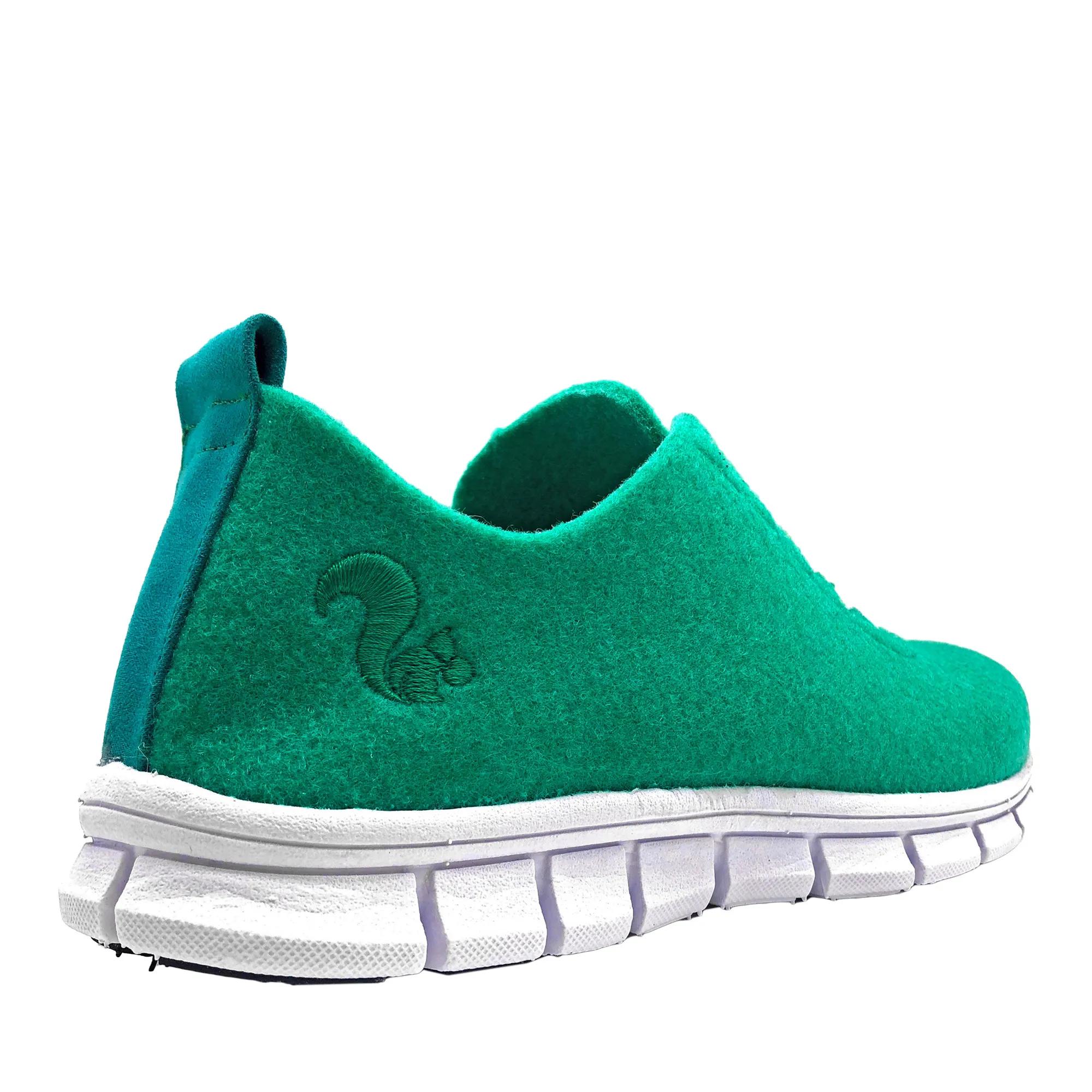 Thies Low-Top Sneakers PET Sneaker tropic vegan aus recycelten in groen