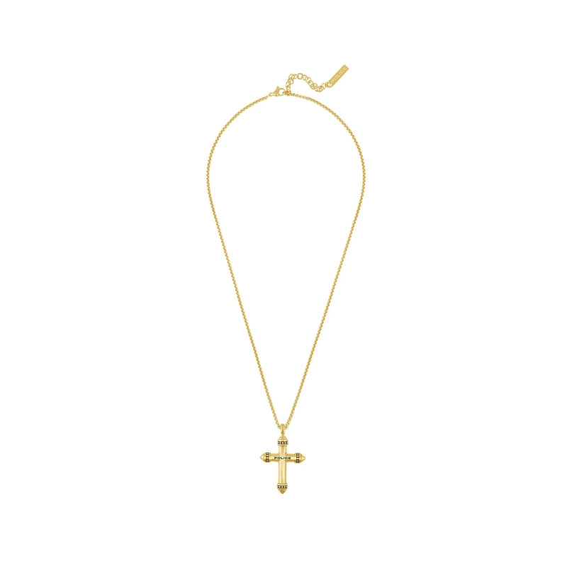 Police  Herrenkette Crossrange- Herrenkette- Farbe: sil gold