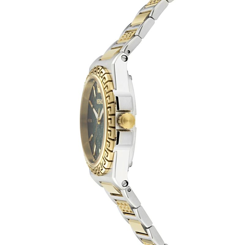 Versace Quarzuhr Quarz-Analoguhr Greca Reaction Lady(Wc-0D silber(Image 3)