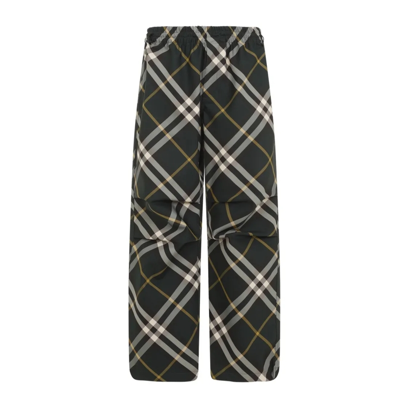 Burberry Anzugshose Multicolor Check Trousers Black