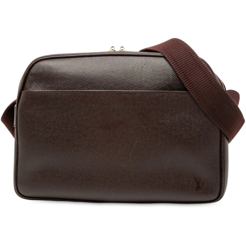 Louis Vuitton Sac à bandoulière Taiga Reporter PM rot