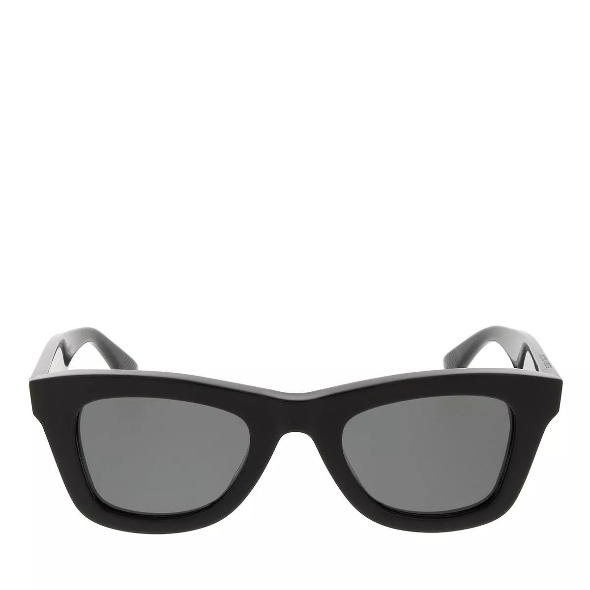 Bottega Veneta BV1147S-001 48 Unisex Acetate Black-Grey