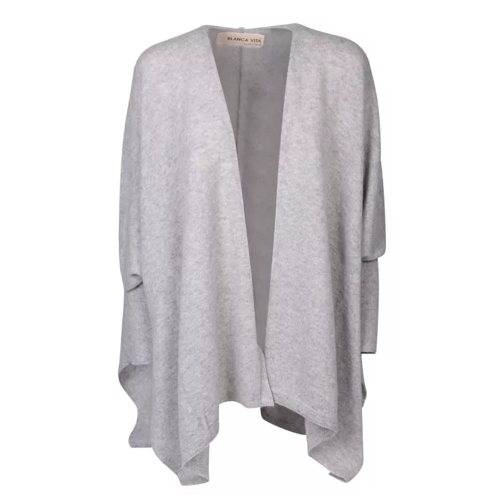 Blanca Vita Cashmere Cape Grey 