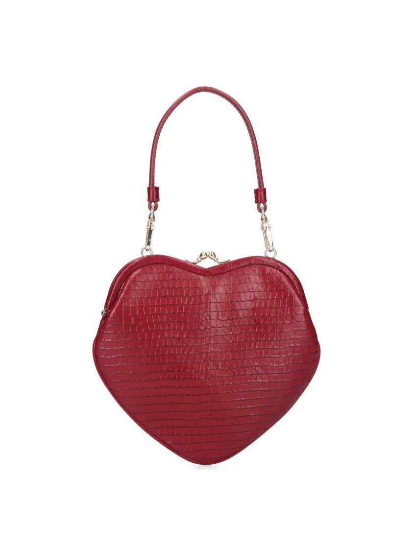 Vivienne Westwood Hobo bags "Belle Heart" Bag Red in rood