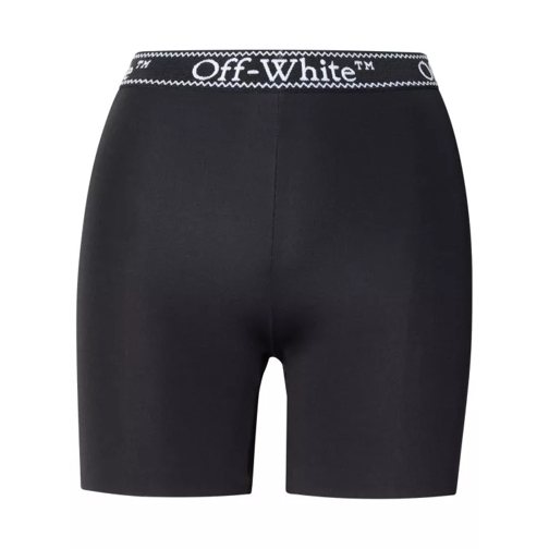 Off-White Black Polyamide Blend Shorts Black 