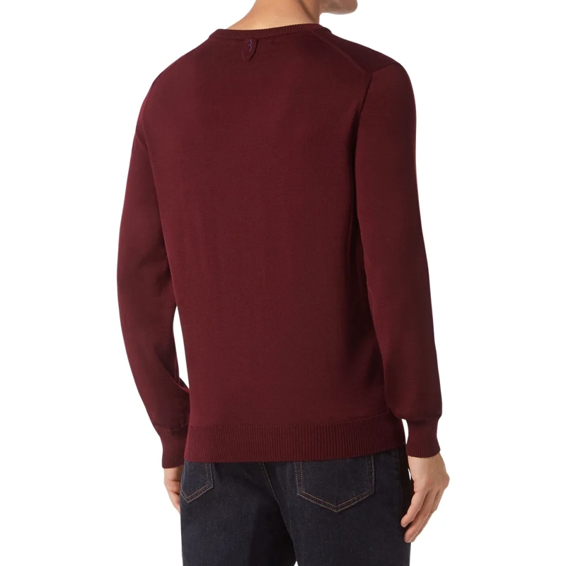 BILLIONAIRE  Rundhalspullover bordeaux(Image 2)