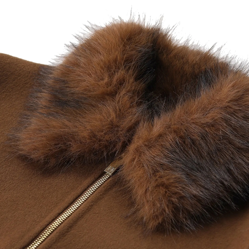 Riani Jacke Jacke aus Woll-Mix braun(Image 3)