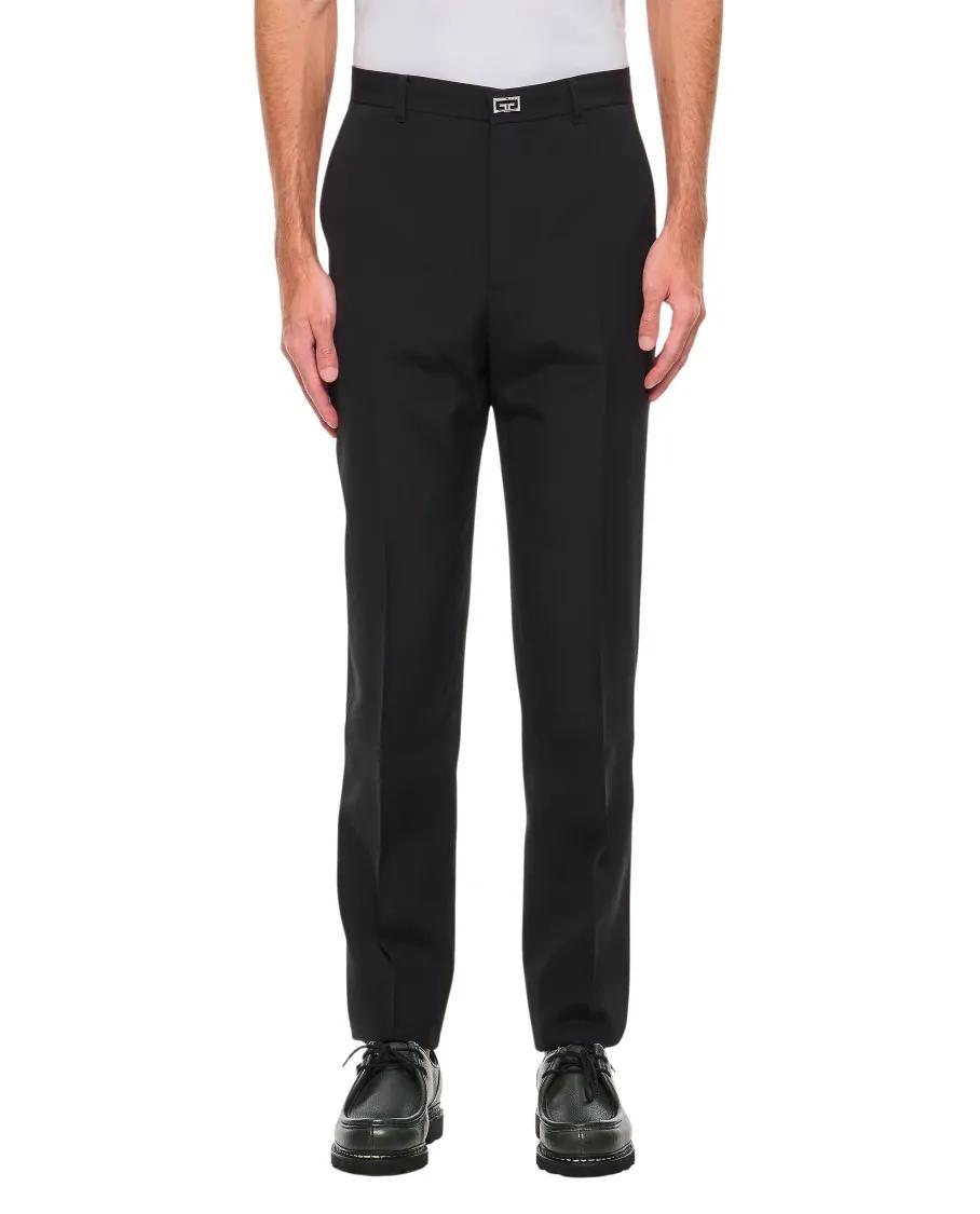 Thumbnail - Givenchy - New Metal Detail Pants - Größe 48 - schwarz