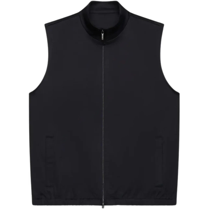 VALENZA  Valenza 1104 Bodywarmers Zwart Heavy Supima schwarz