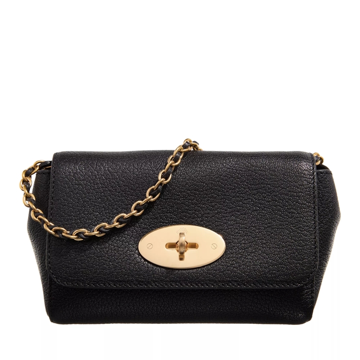 Mulberry Mini Lily Crossbody Bag Black Crossbody Bag