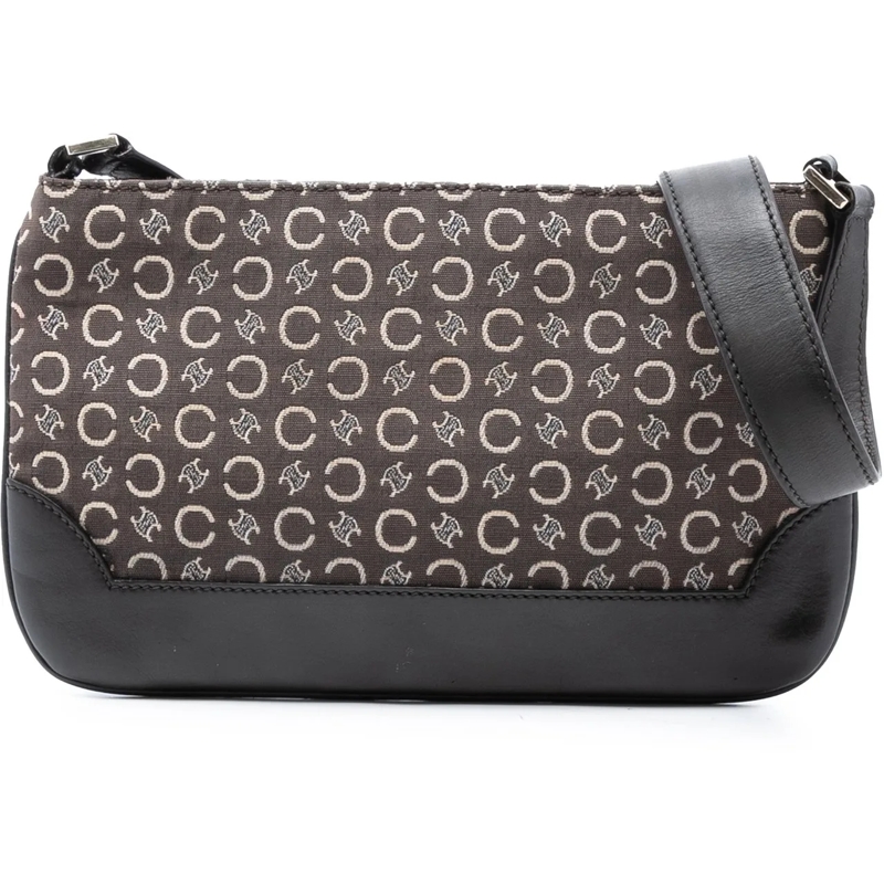 Celine Schultertasche C Macadam Canvas Shoulder Bag braun