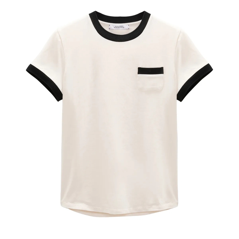 Dorothee Schumacher ALL TIME FAVORITES shirt canvas white | T-Shirt