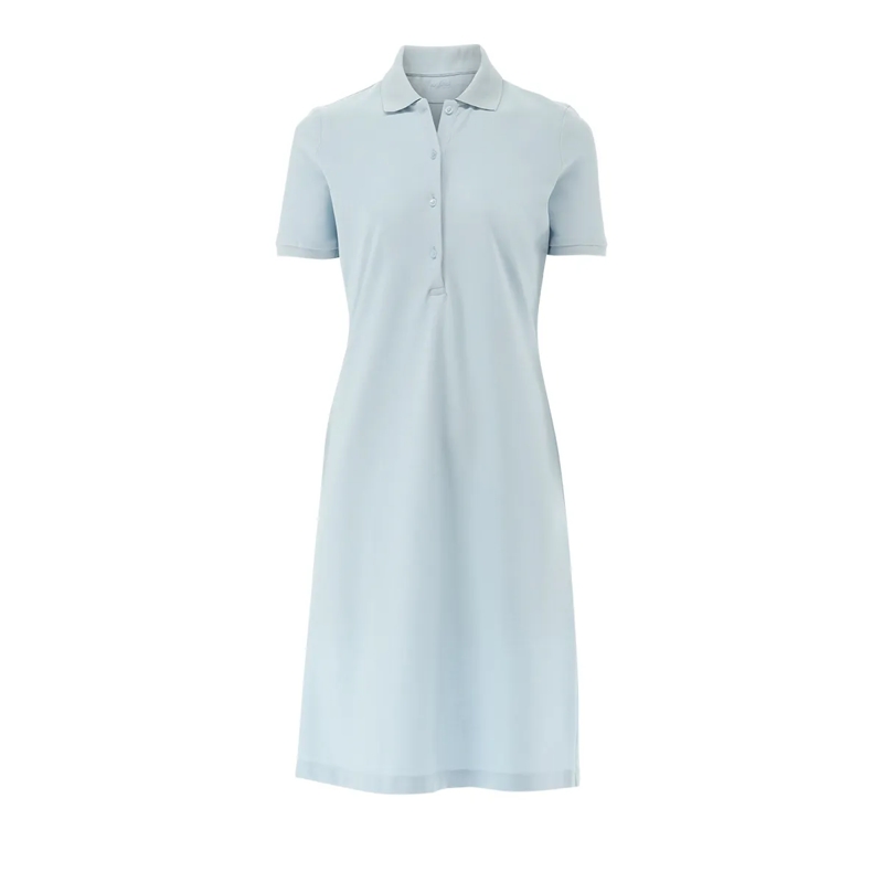 VAN LAACK Maxikleid Kleid Modern Fit Uni blau