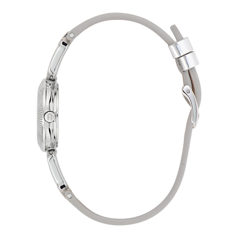 Furla Quarzuhr Quarz-Analoguhr Furla Arco Chain weiss(Image 4)