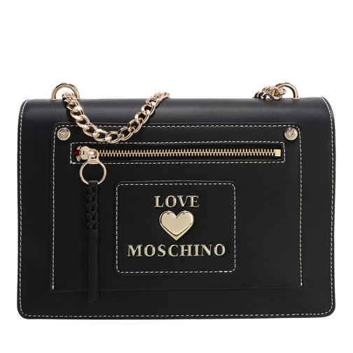 Love Moschino Borsa Pu  Nero Crossbody Bag