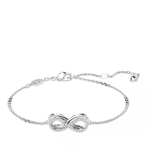 Swarovski Hyperbola bracelet, Infinity, Rhodium plated White Bracelet