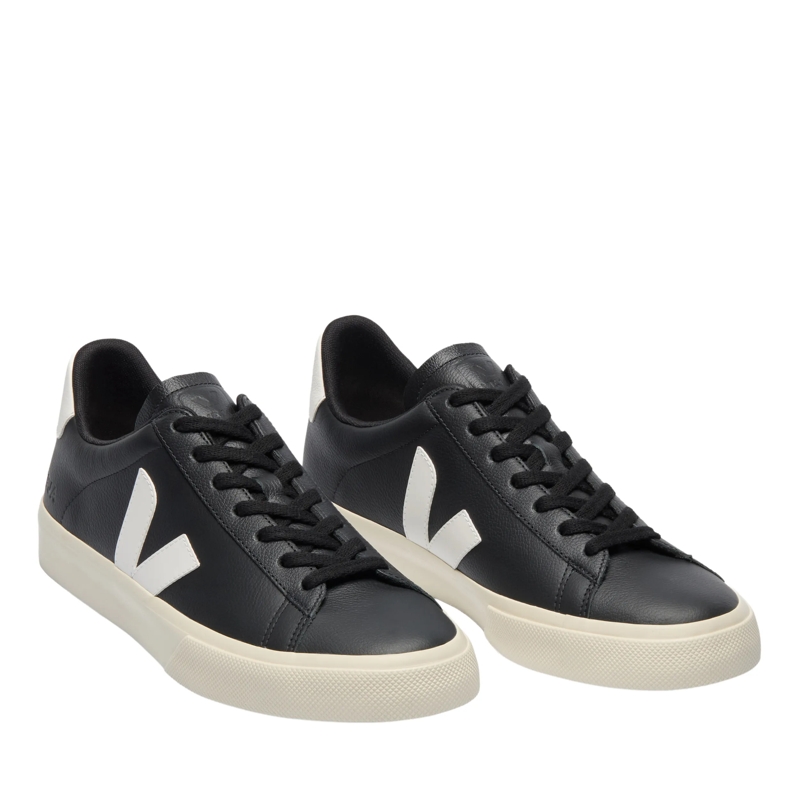 Veja Low-Top-Sneaker Campo Leather Black White(Image 2)