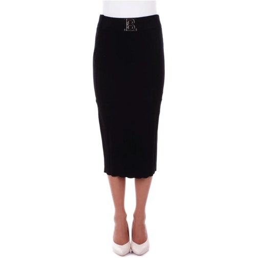 Blugirl Midi-Röcke Skirts Black schwarz