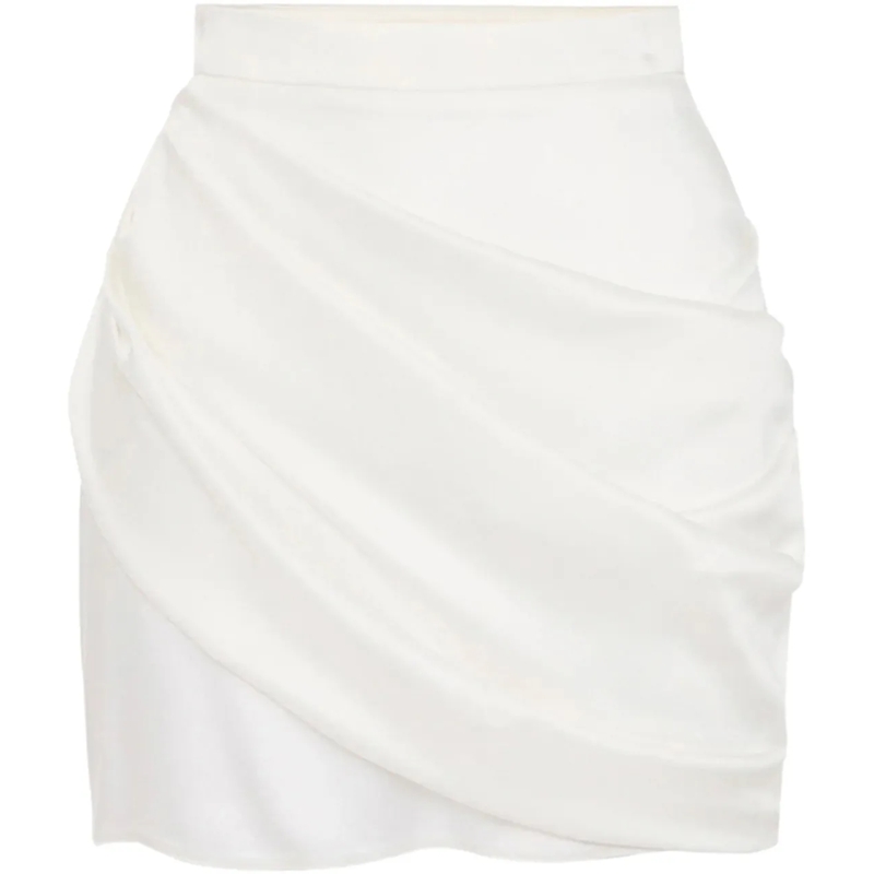 Elisabetta Franchi Jupe midi Skirts Ivory weiß