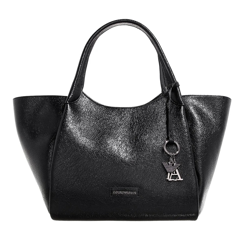 Emporio Armani Shopper Shopping M Simil Cervo - Shopping M Simil Cervo Nero