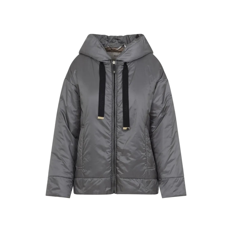 Max Mara Veste de transition Modern Lightweight Grey Max Mara Jacket Grey