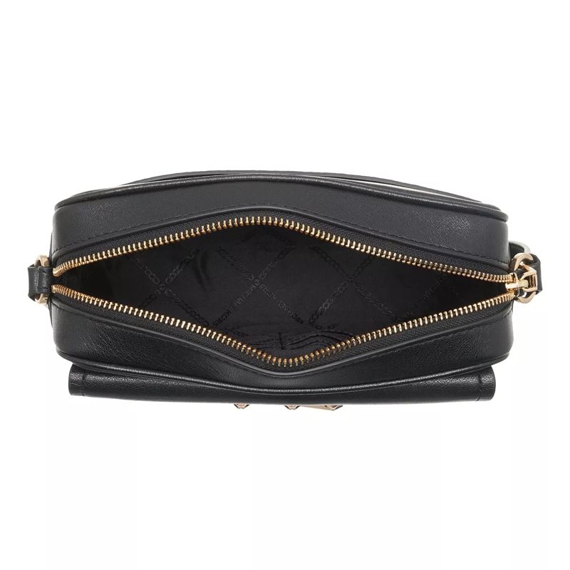 MICHAEL Michael Kors Crossbody Bag Parker Medium Chain Swag Camera Crossbody Black(Image 5)