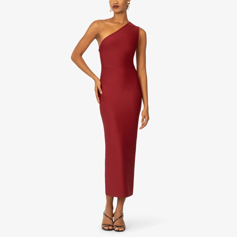 Kraimod Abendkleid Bandagekleid bordeaux(Image 6)