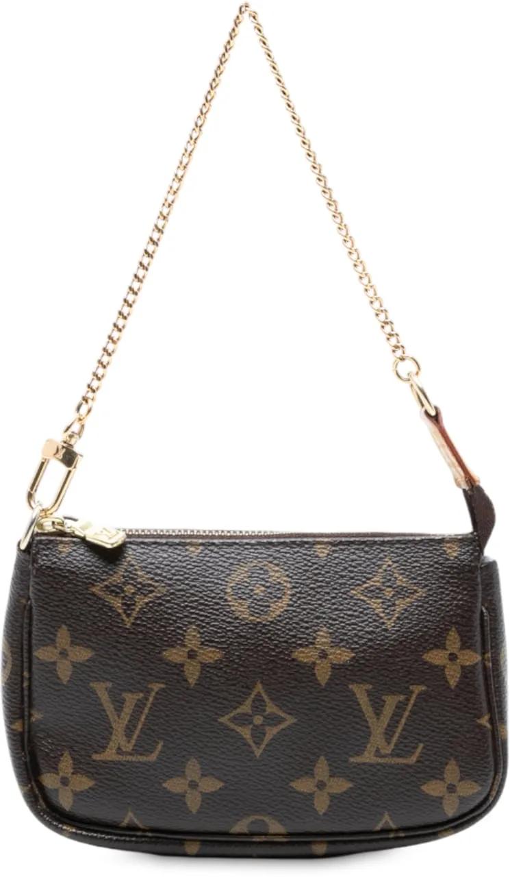Louis Vuitton Crossbody Bags - Monogram Mini Pochette Accessoires - Gr. unisize - in Braun - für Damen