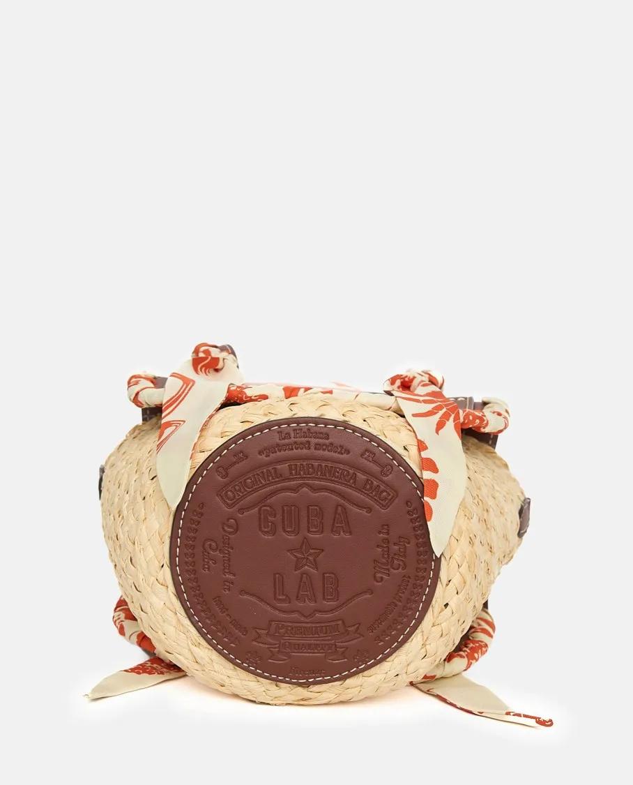Cuba Lab Shoppers & Totes Habanera Silk Handbag in bruin