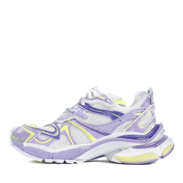 Thumbnail - Balenciaga Low-Top Sneaker - Runner 2 Lilac Yellow Polyurethane Sneakers - Gr. 40 (EU) - in Lila - für Damen