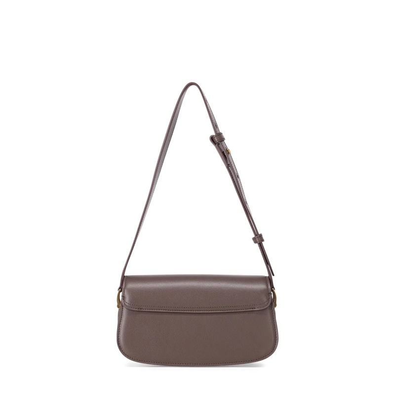 AMI Paris Crossbodytas Schultertasche aus Leder schwarz(Image 2)