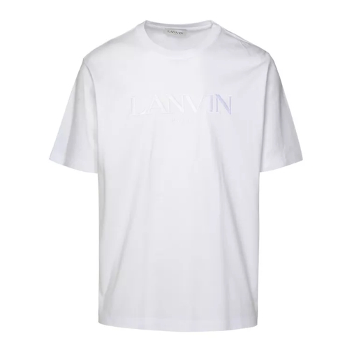 Lanvin White Cotton T-Shirt White 