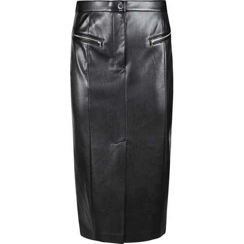 Patrizia Pepe Midi Rokken Skirt Black schwarz